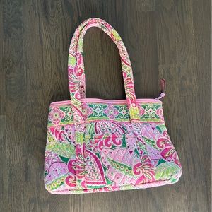 RETIRED PATTERN Vera Bradley Pinwheel Pink Betsy Shoulder Bag